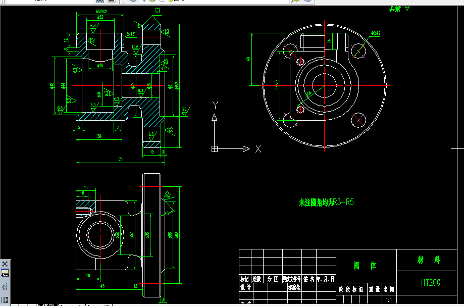 KS481-阀体的加工工艺及钻攻M6孔夹具设计