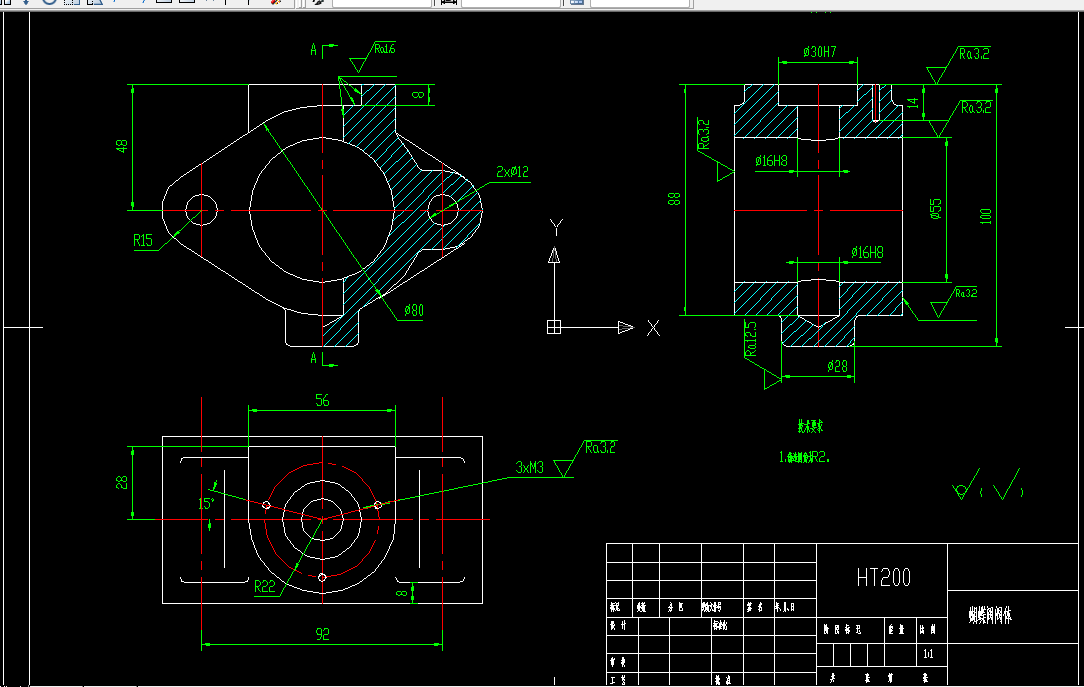 KS491-蝴蝶阀体加工工艺及夹具设计