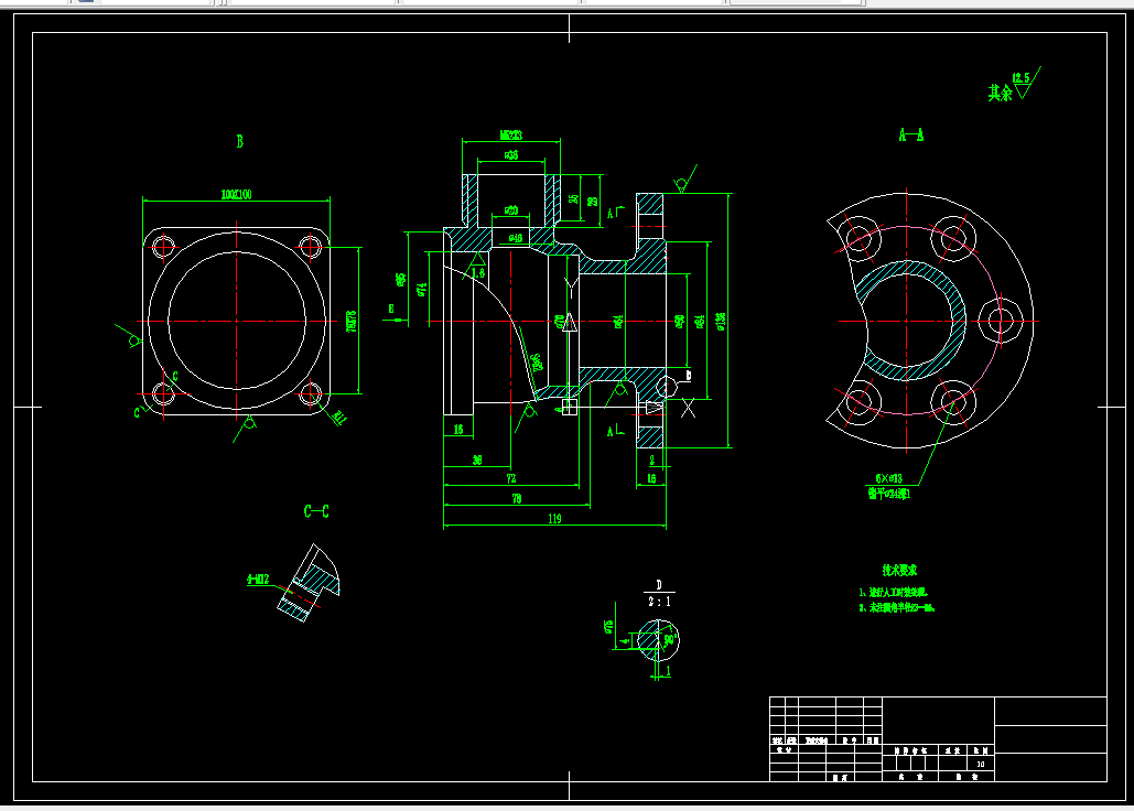 S369-阀体零件钻4-M12螺纹的夹具设计