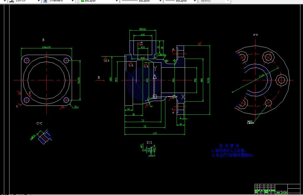 KS501-阀体的工艺规程及钻6-φ13孔夹具设计