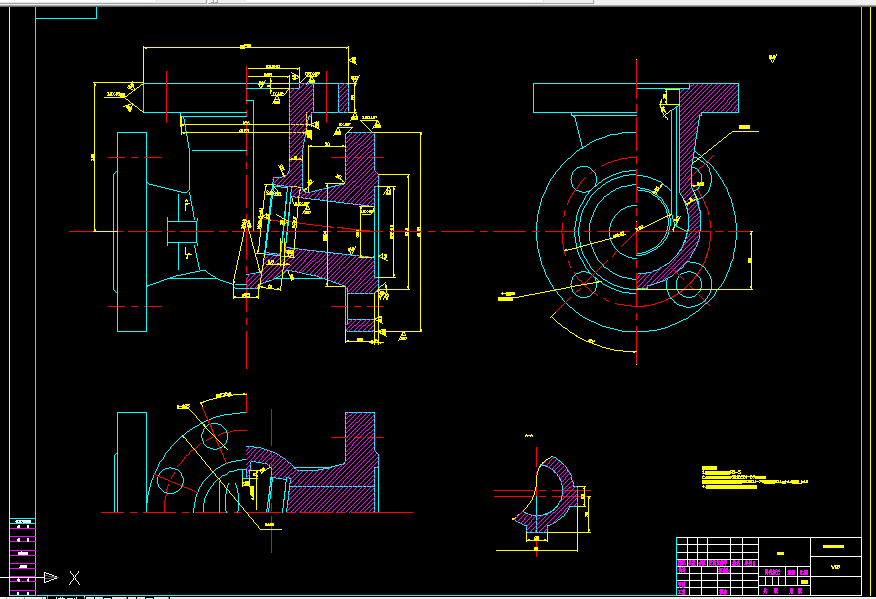 G147-设计自来水管阀阀体的零件的机械加工工艺规程及6、7道工序的夹具设计