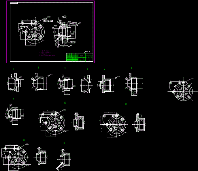 KS544-法兰盘94007加工工艺及钻M12孔夹具设计
