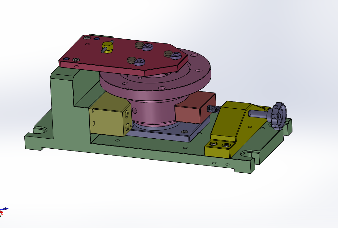 KS548-法兰盘加工工艺及钻销孔3-φ12直孔夹具设计[含SW三维图]