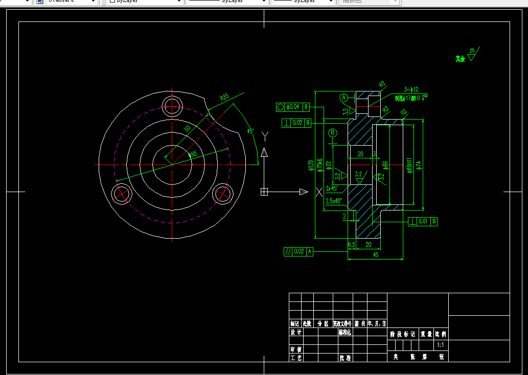 KS554-法兰加工工艺及夹具设计【2套夹具】