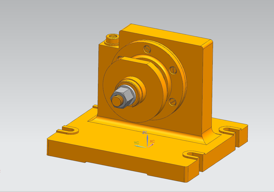 KS574B-法兰盘[84003]加工工艺及铣54mm平面的铣床夹具设计[含UG三维图]