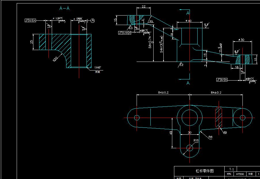 KS602C-等臂杠杆机械加工工艺规程及钻Φ25夹具设计