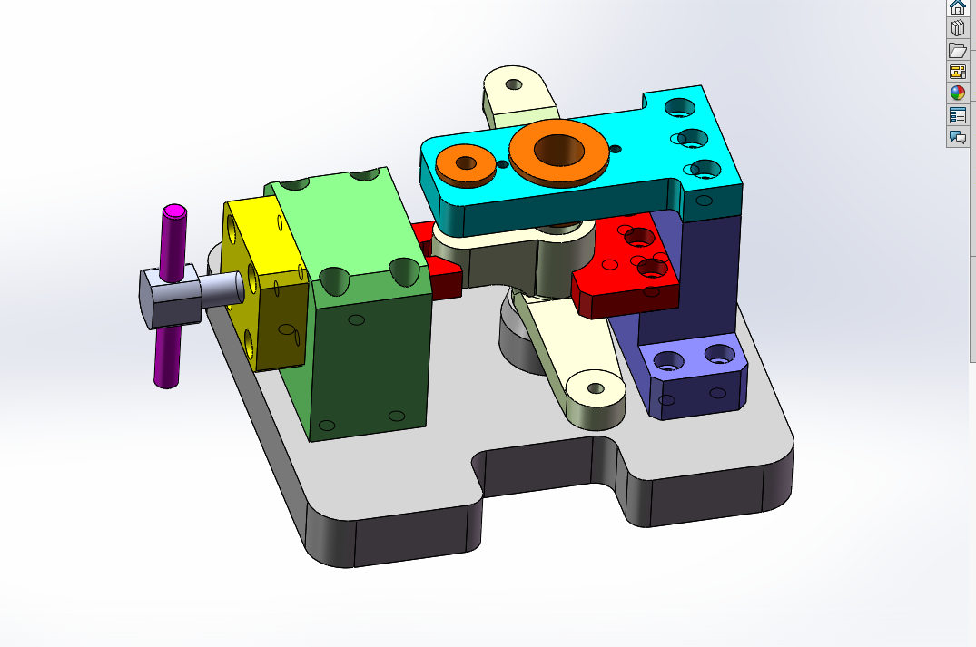 KS602R-铣床等臂杠杆加工工艺及钻φ25孔夹具设计