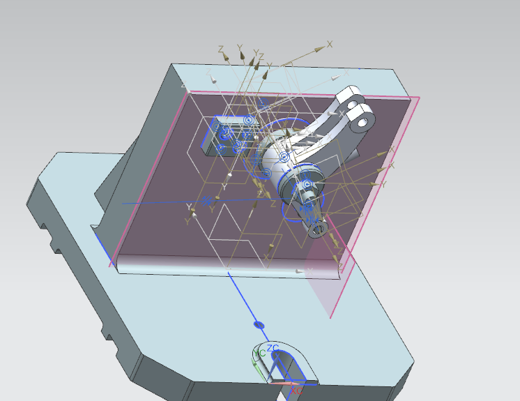 KS605G-杠杆二加工工艺及铣10槽夹具设计[含UG三维图]