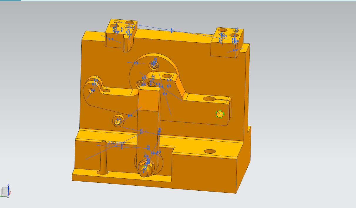 KS608C-左摆动杠杆加工工艺及铣8mm槽夹具设计[含UG三维图]