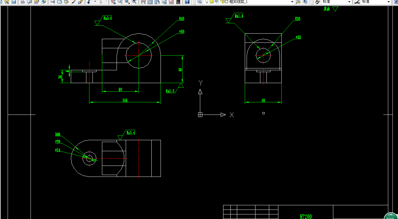 KS625-拉紧轴承座加工工艺及镗56孔夹具设计