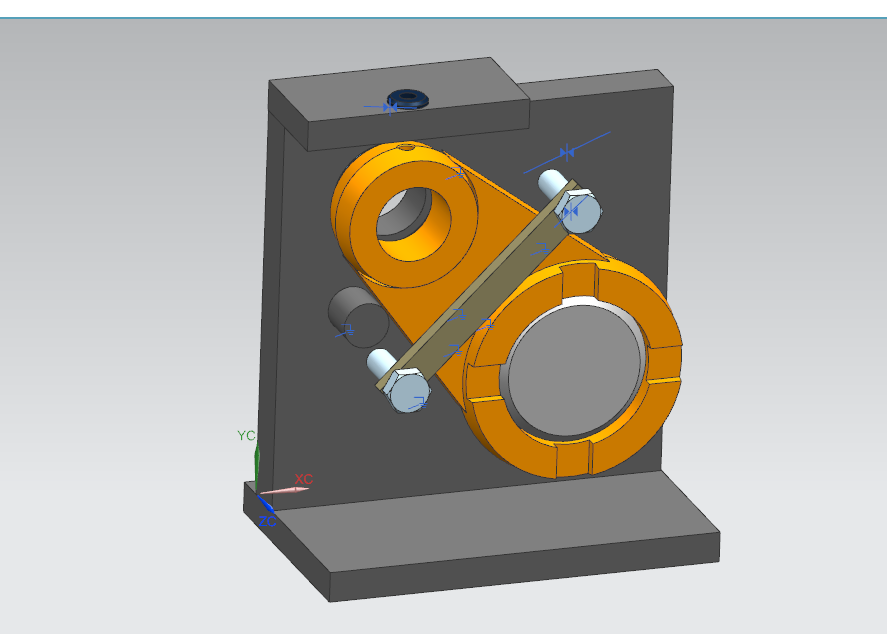 KS629A-连杆-1加工工艺及钻M6螺纹底孔夹具设计[含UG三维图]-孔距80