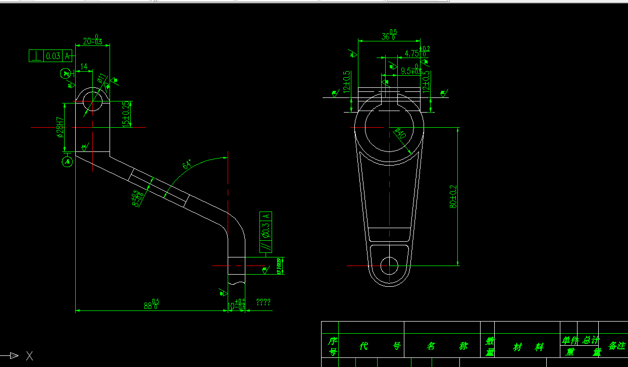 KS633A-连杆加工工艺及铣上端面夹具设计-孔距80