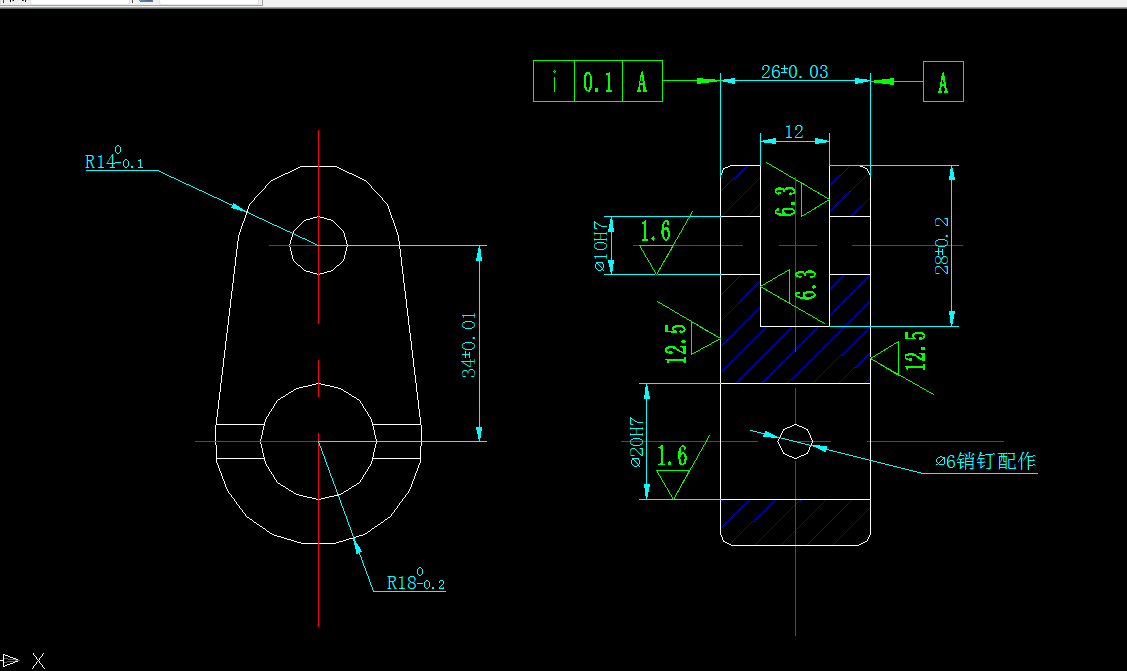 KS648A-连杆加工工艺及钻φ20孔夹具设计-孔距34