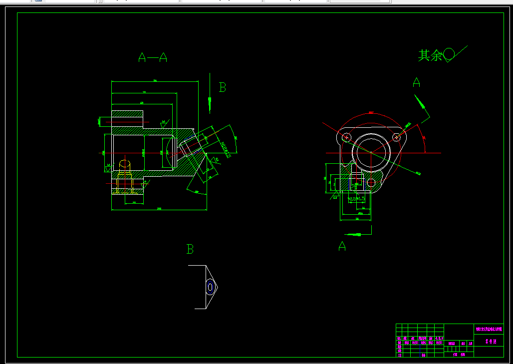 KS657B-滤油器体工艺及钻φ38孔夹具设计