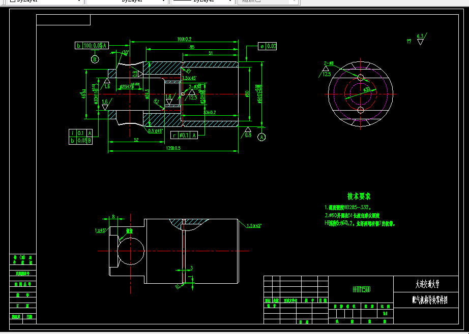KS658B-配气机构导块加工工艺及钻φ25孔夹具设计