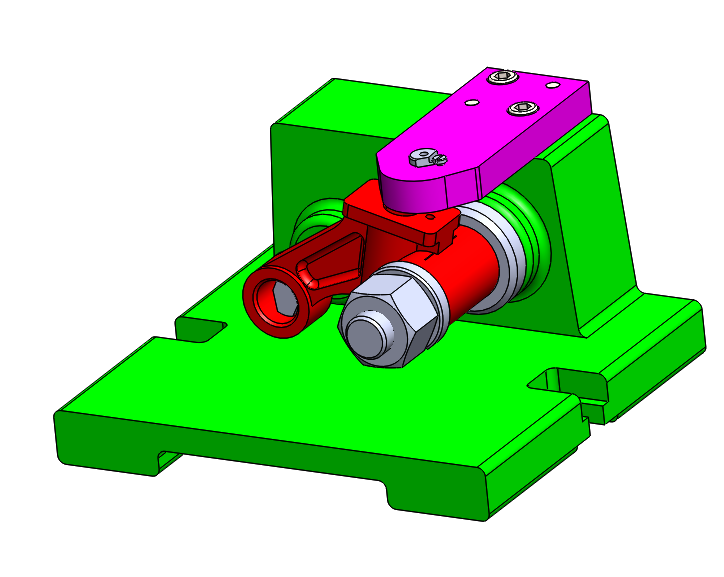 KS659F-气门摇臂轴支座加工工艺和钻φ3斜孔夹具设计[含三维图]
