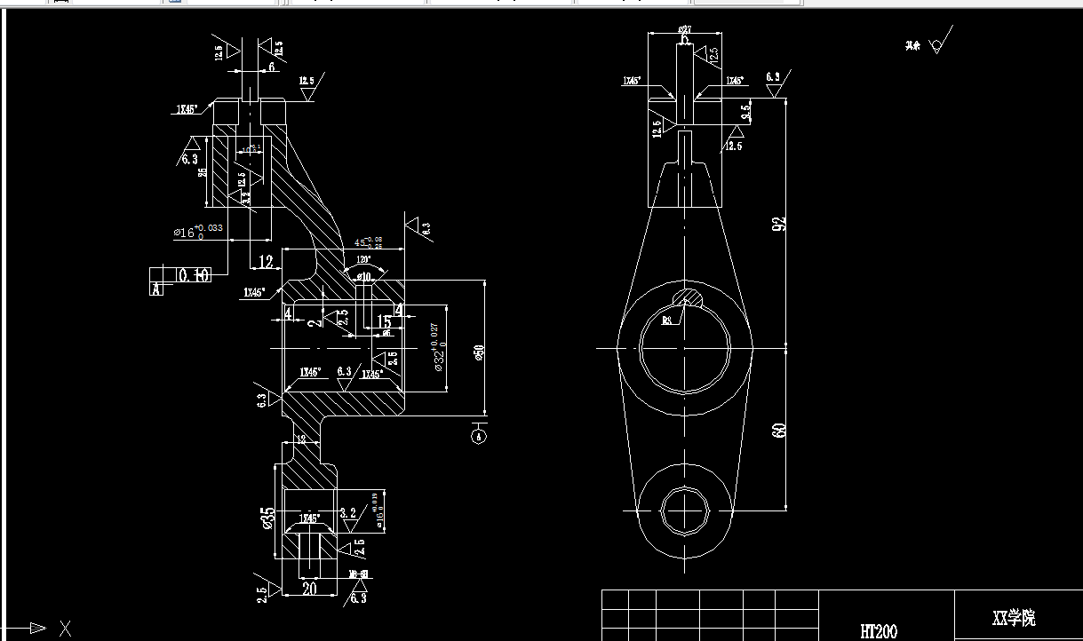 KS674D-推动架工艺规程及铣Φ27凸台端面夹具设计