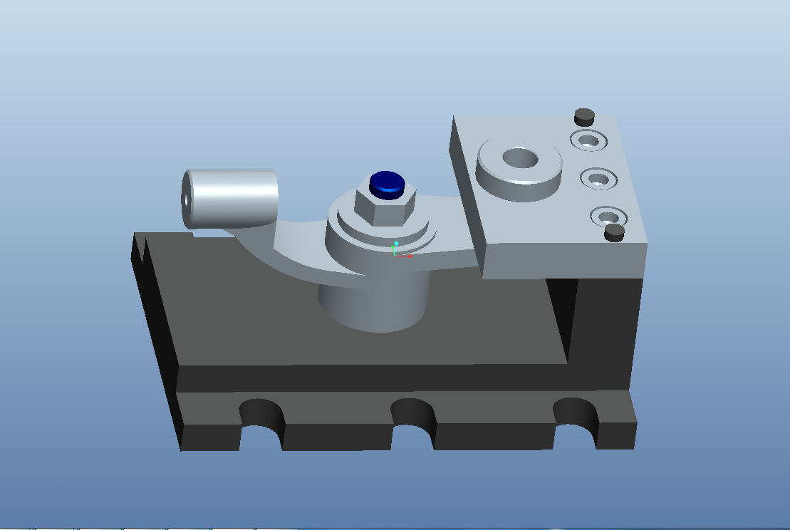 i058B-推动架加工工艺规程及钻沉头φ16孔夹具设计[含Proe三维图]