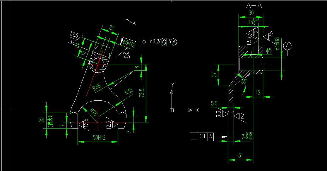 GY06-拖拉机2-3挡拨叉工艺及钻φ15孔夹具设计
