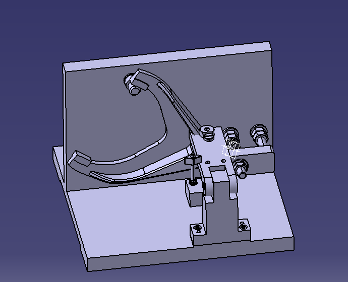 KS678B-变速器拨叉加工工艺及钻φ6孔的工装夹具设计[含Catia三维图]