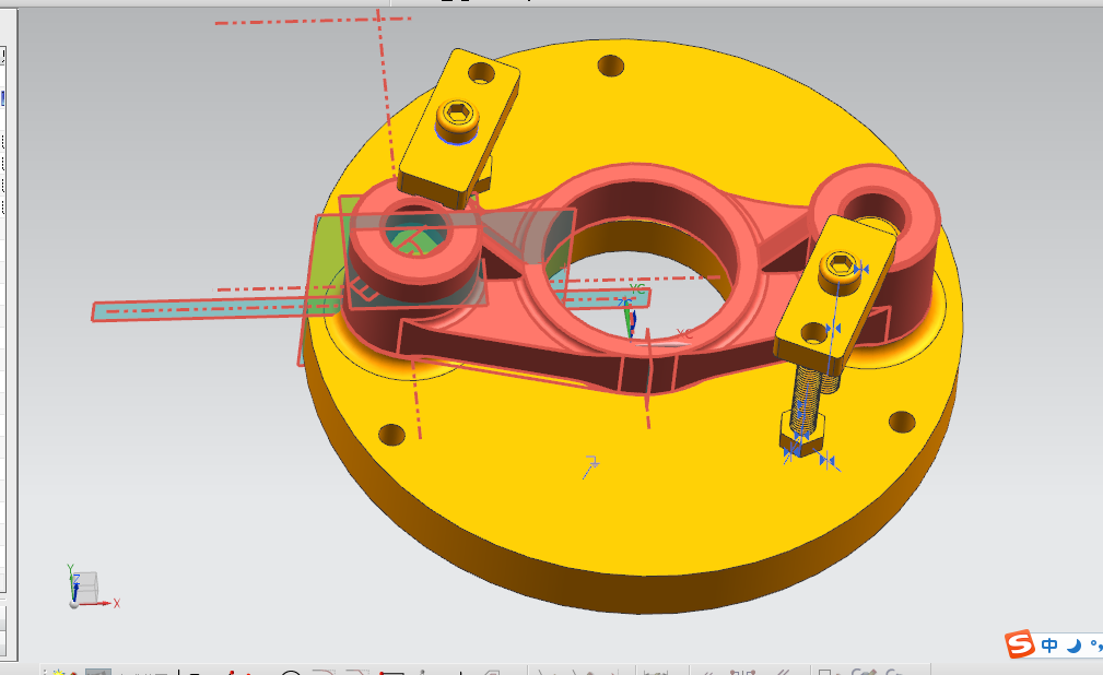 KS682A-拨叉-3零件加工工艺及车拨叉口圆弧面夹具设计[含UG三维图]
