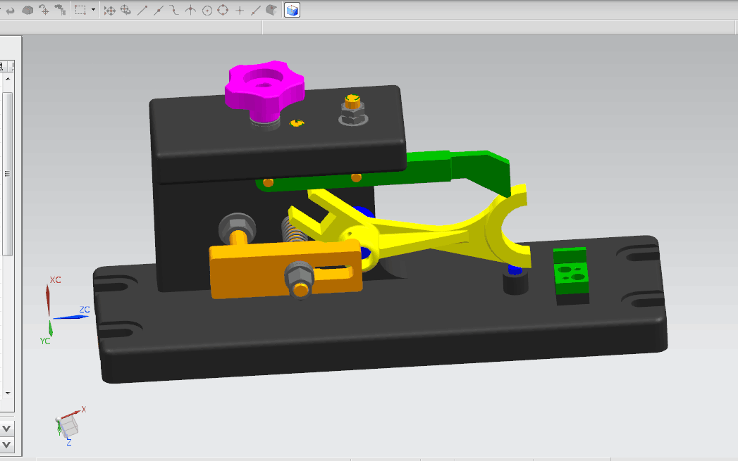 KS687A-拨叉加工工艺及铣叉脚两端面夹具设计[含UG三维图]
