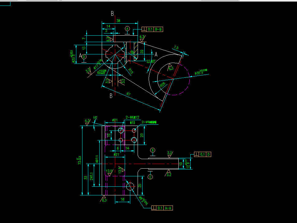 KS699A-变速箱拨叉中批生产工艺规程与工装设计