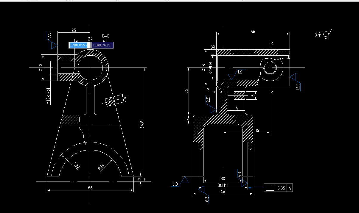 M7217-拨叉加工工艺及镗孔R24及R30端面夹具设计
