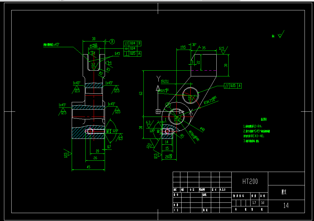 KS704-拨叉零件加工工艺及铣宽15槽夹具设计