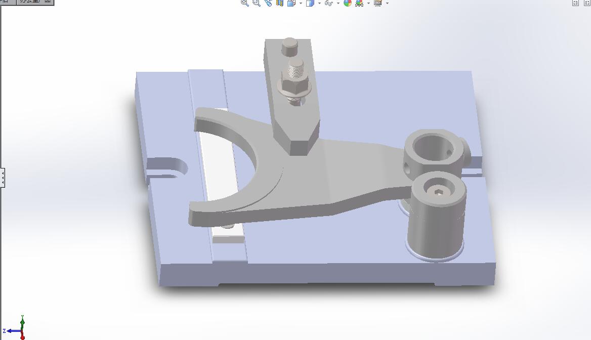 KS718B-倒II挡拨叉零件加工工艺及铣直径15平面夹具设计