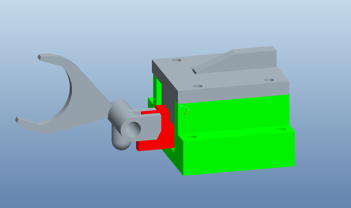 F075-副变速拨叉的加工工艺及铣叉脚两侧面夹具设计[含Proe三维图]