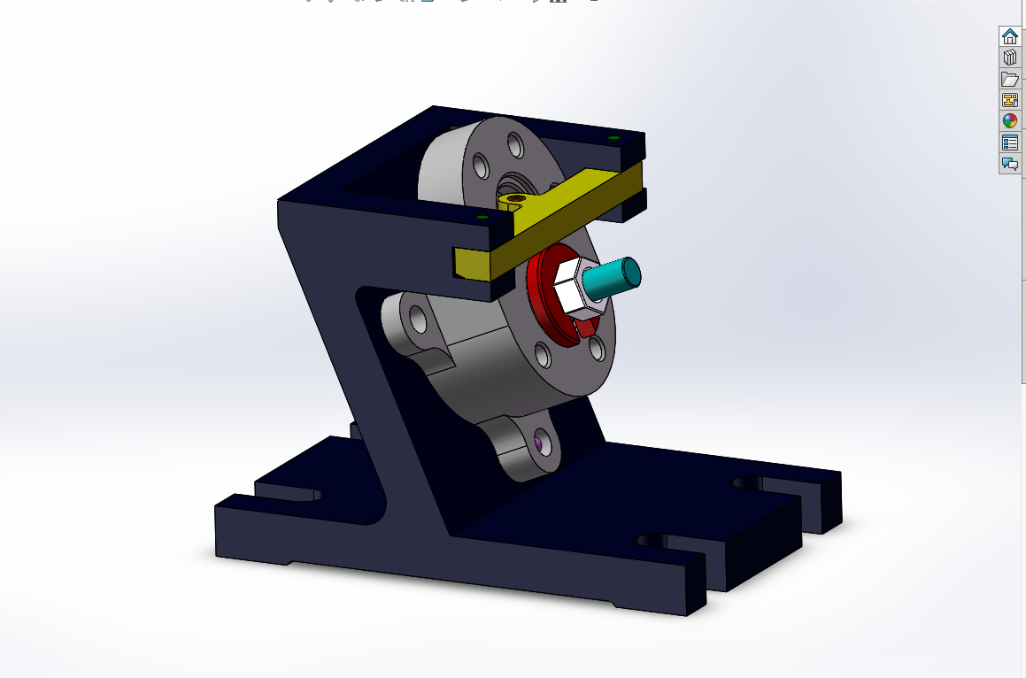 V166H-液压泵盖加工工艺及钻φ4孔夹具设计[含SW三维图]