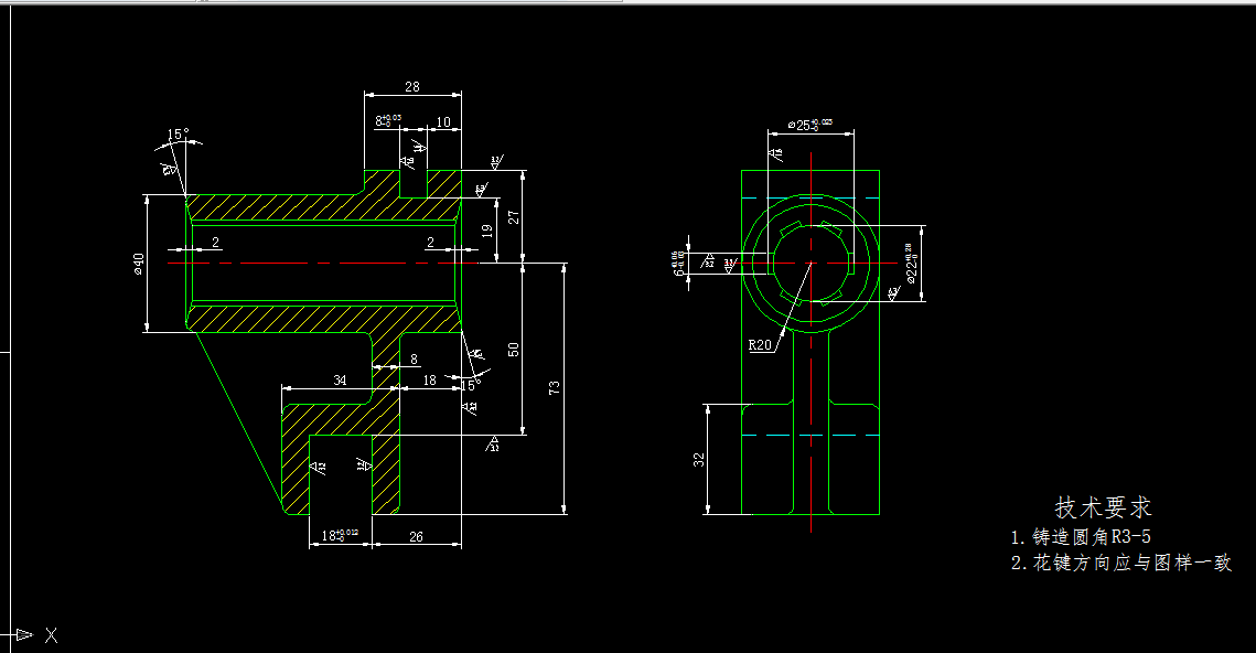 V230-CA6140车床拨叉[831005]工艺及铣8槽夹具设计