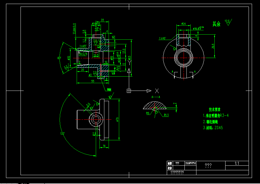 X112-油阀座零件的加工工艺及钻φ3、φ5孔夹具设计