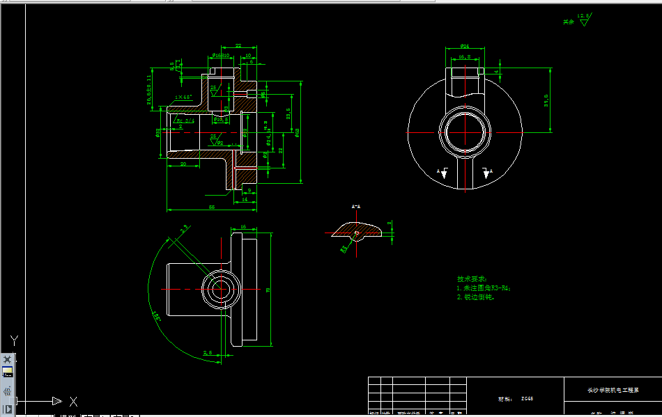 K140-设计油阀座零件的机械加工工艺规程及钻φ5mm孔工序的专用机床夹具