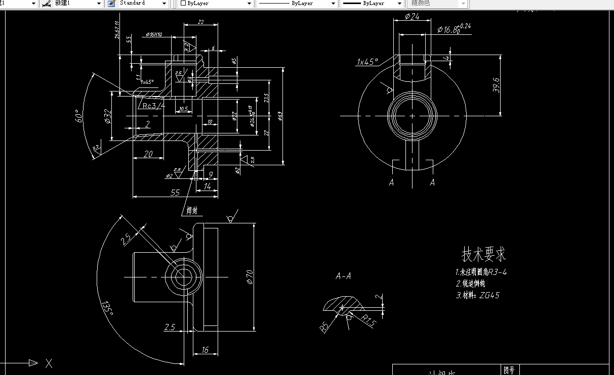 K1851-油阀座加工工艺及钻中心孔φ22夹具设计