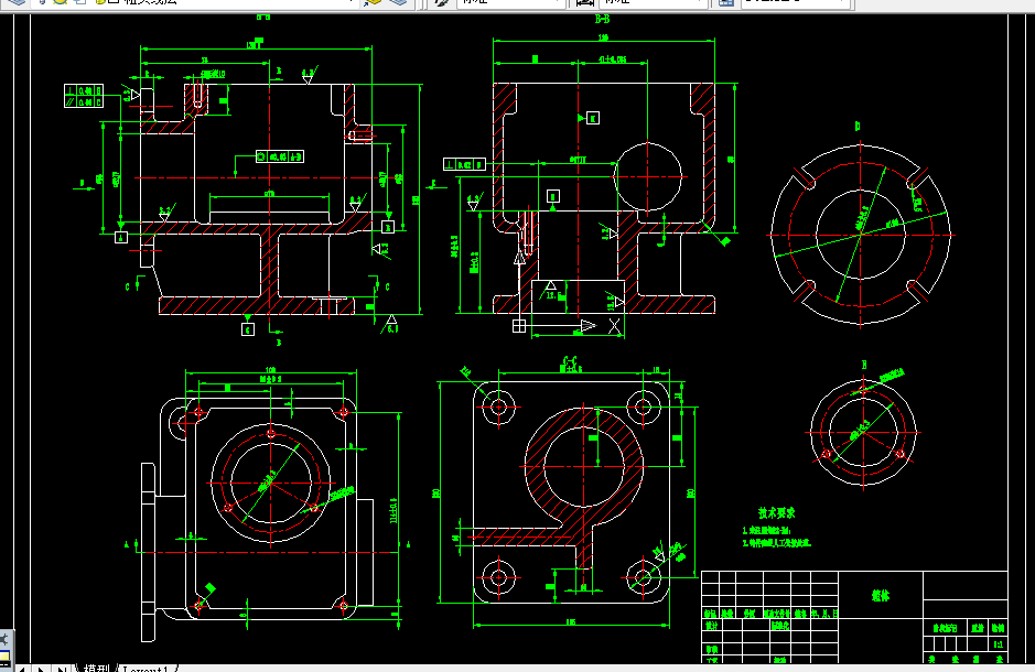 KS740B-3BS300减速箱体的工艺规程及钻4-M5孔夹具设计