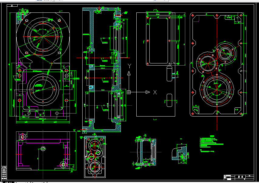 W723-XT-4032-F41-11箱体零件的机械制造工艺与夹具设计【2套夹具】