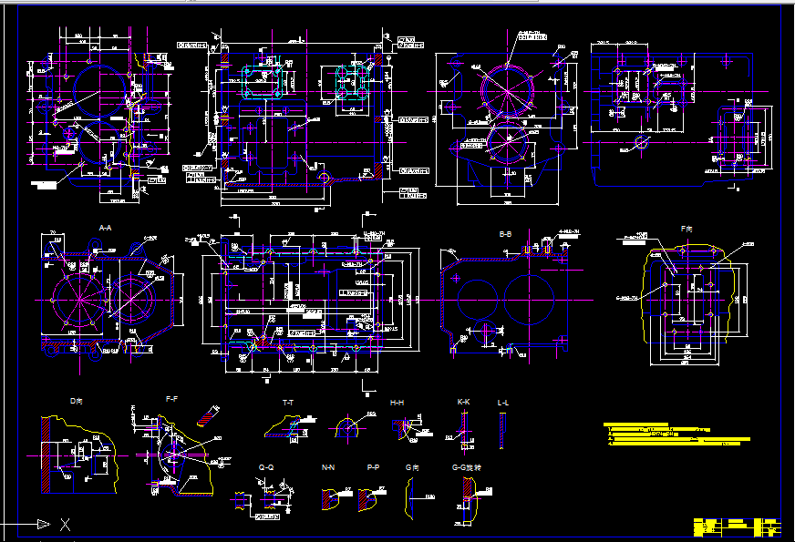 Q012-XZ25.50变速箱箱体零件的加工工艺规程及专用铣床夹具设计