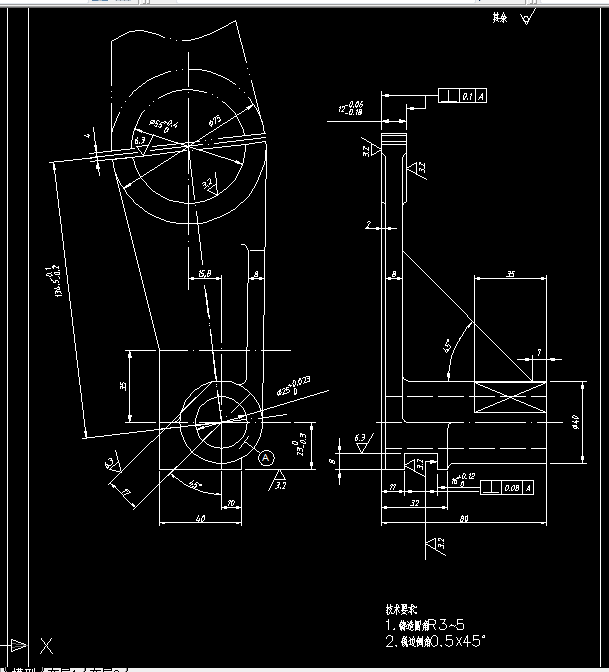 V235-CA6140车床拨叉[831006]工艺及中间铣断夹具设计