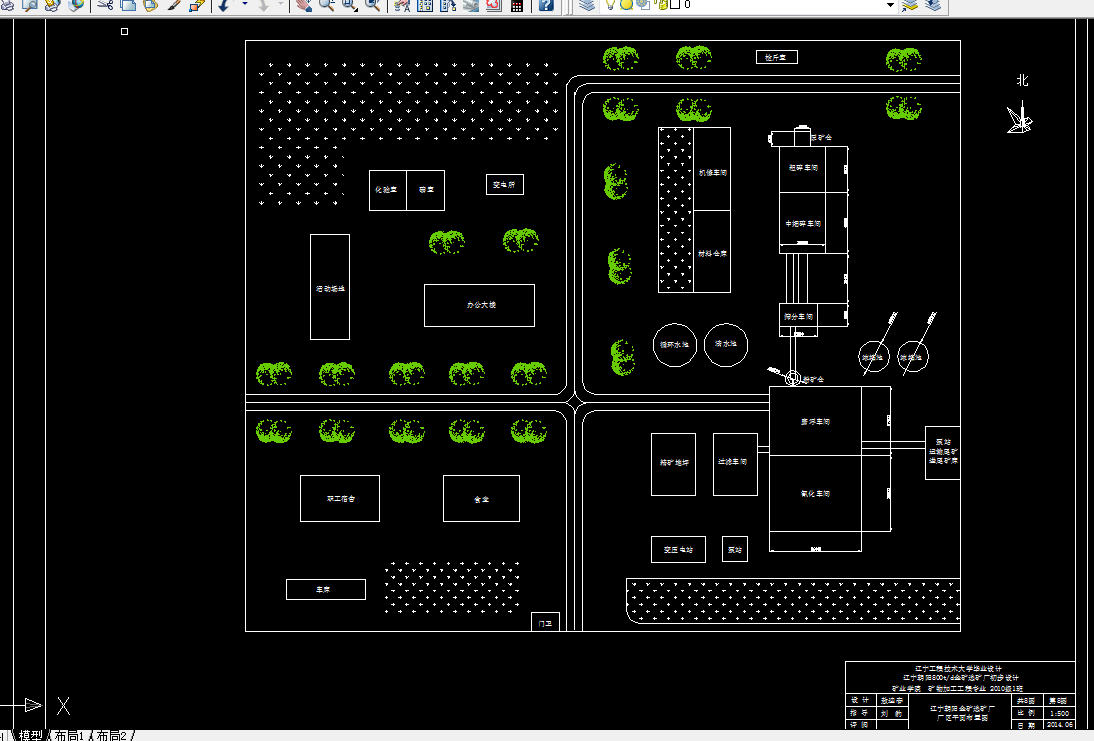 F700-辽宁朝阳800td金矿选矿厂初步设计