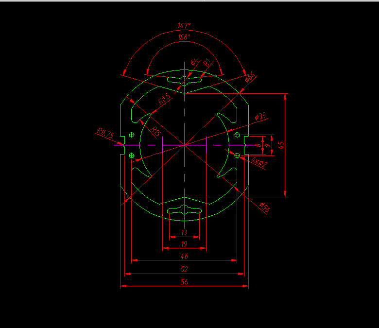 F767-微型电机定子级进模具设计