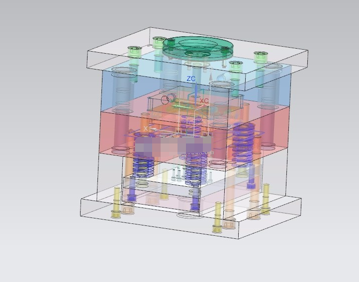 F805-乐高名牌的注塑模设计[含UG三维图]