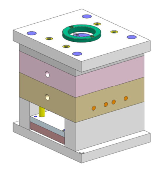 F806-乐高玩具武器箱盖的注塑模设计[含UG三维图]
