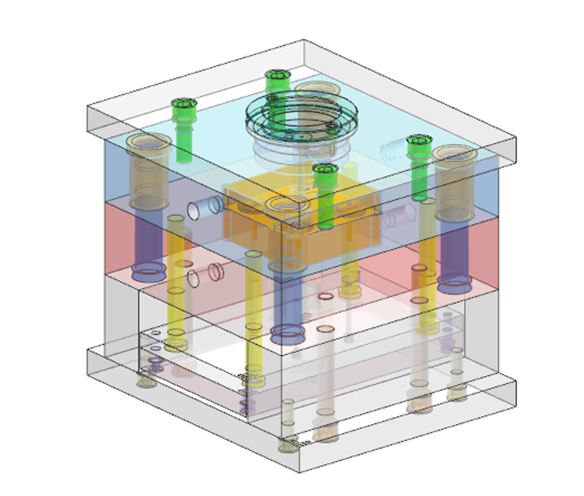 F807-煤气灶旋钮开关的注塑模设计[含UG三维图]