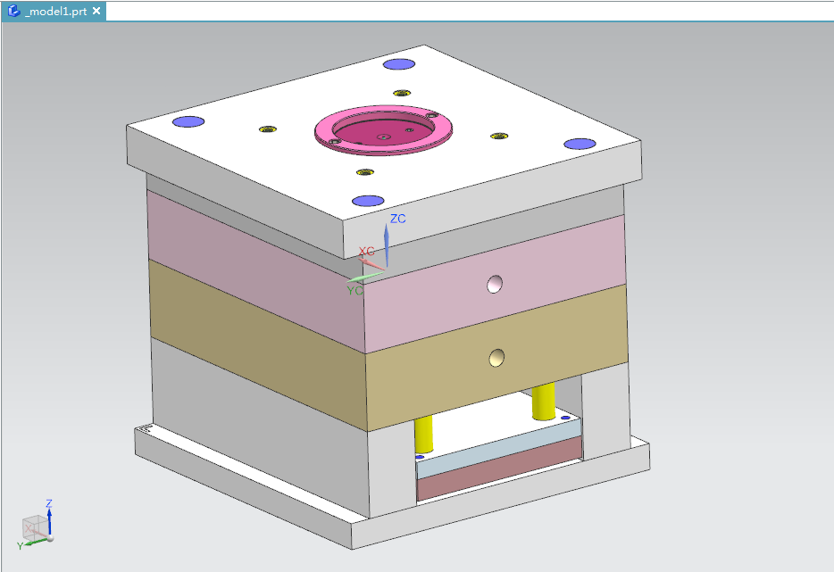 F808-棉签盖注塑模具设计[含UG三维图]