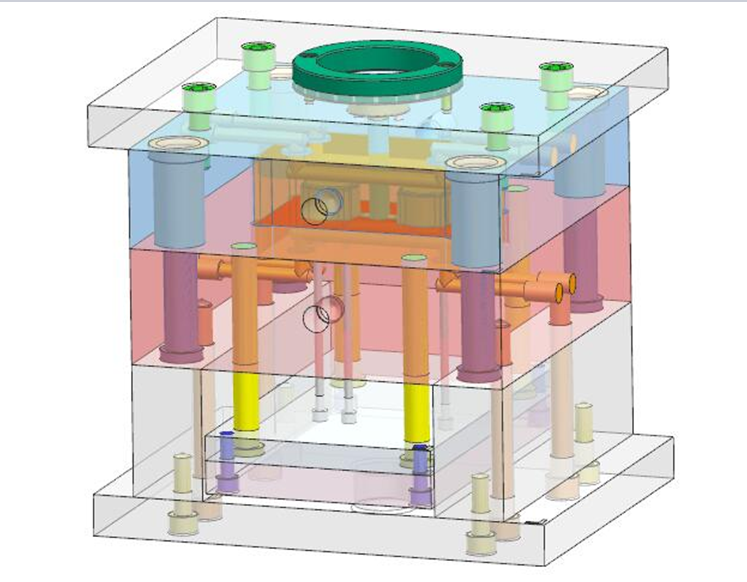 F811-伞柄的塑料模具设计[含UG三维图]