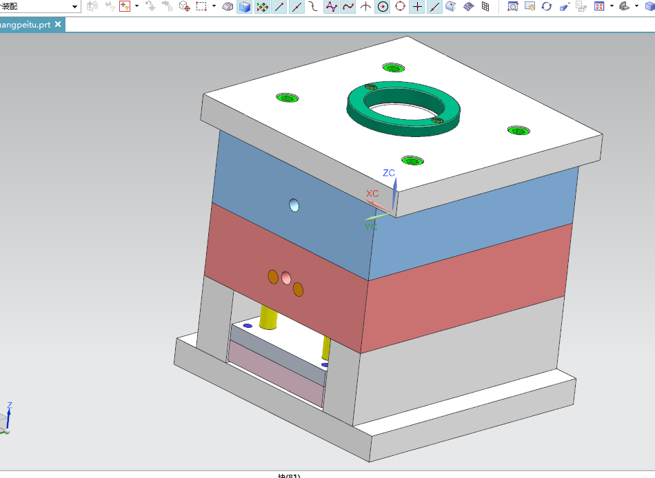 F814-洗面奶顶盖的塑料模具设计[含UG三维图]