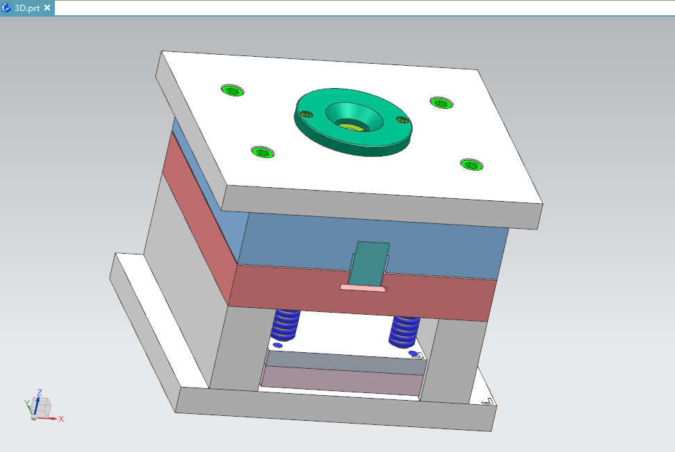 F818-方形水箱盖注塑模具设计[含UG三维图]