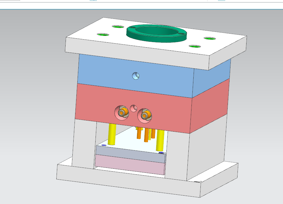 F820-拉头注塑模具设计[含UG三维图]